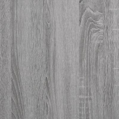 vidaXL Zásuvková skrinka sivá sonoma 60x36x103 cm spracované drevo