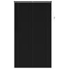 vidaXL Žal&uacute;zia Čierny 213 x 110 cm 25 mm PVC