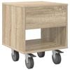 vidaXL Nočn&yacute; stol&iacute;k Sonoma dub 40,5 x 40 x 48 cm Kompozitn&eacute; drevo