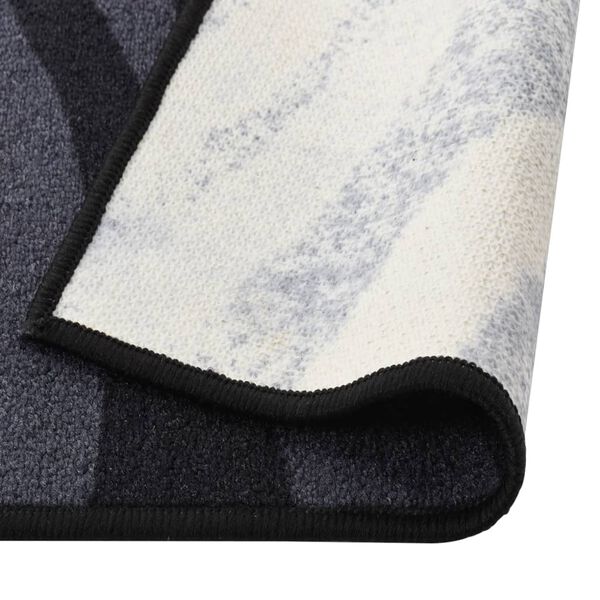 vidaXL Koberec beh&uacute;ň čierny 80x100 cm