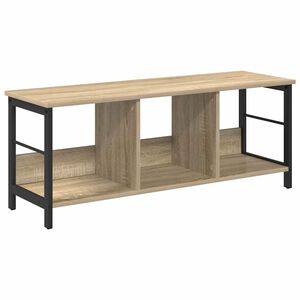 vidaXL Reg&aacute;l na knihy 3 &uacute;rovn&iacute; 102 x 32 x 40,5 cm Kompozitn&eacute; drevo