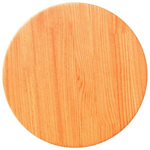 vidaXL Stolov&aacute; doska okr&uacute;hla voskovohned&aacute; &Oslash;30x2,5 cm borovicov&yacute; mas&iacute;v