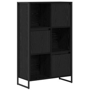 vidaXL Knižnica 68 x 30 x 108.5 cm Kompozitn&eacute; drevo Čierny dub