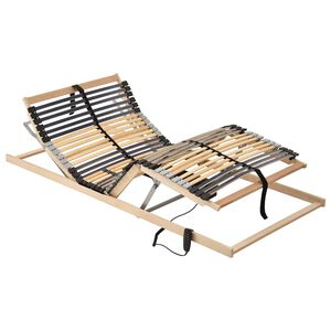 vidaXL Lamelov&yacute; ro&scaron;t Hned&aacute; 70 x 190 cm Mas&iacute;vne bukov&eacute; drevo