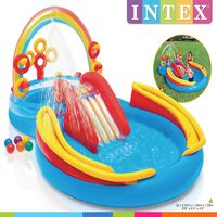 Intex Nafukovací bazén Rainbow Ring Play Center 297x193 x135cm 57453NP