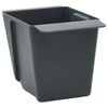 vidaXL Kvetinov&eacute; boxy pre euro palety 12 pcs Siv&aacute; 13,5 x 9 x 9,5 cm
