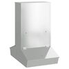 vidaXL Feeder pre prasat&aacute; Strieborn&aacute; 82 x 51 x 91,5 cm 20 kg
