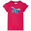 vidaXL Kids'T-shirt Pink 140 Jasn&aacute; ružov&aacute; 104