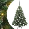 vidaXL Umel&yacute; vianočn&yacute; stromček s 150 LED-i Zelen&aacute; 120 cm PE a PVC