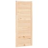 vidaXL Dvere do stodoly 80x1,8x204,5 cm mas&iacute;vna borovica