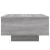 vidaXL Konferenčný stolík sivý sonoma 55x55x31 cm kompozitné drevo