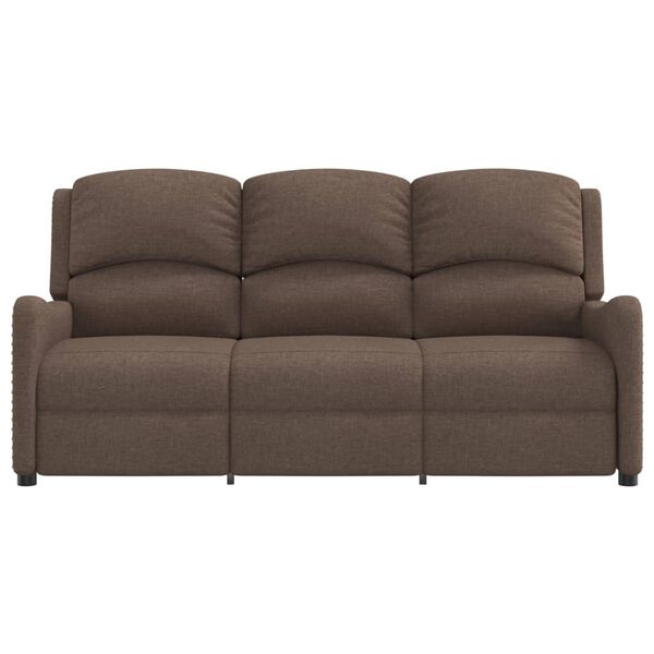 vidaXL 3-miestne skl&aacute;pacie mas&aacute;žne kreslo, sivohned&eacute;, l&aacute;tka