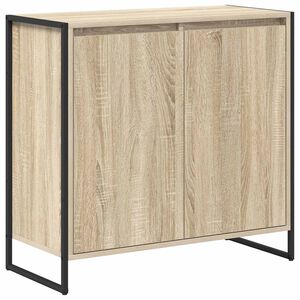 vidaXL Bočn&aacute; skrinka Sonoma 79 x 36 x 75 cm Kompozitn&eacute; drevo