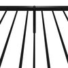 vidaXL Kovový rám postele s čelom a podnožkou čierny 80x200 cm