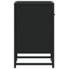 vidaXL Nočn&eacute; stol&iacute;ky 2 ks čierne 40x31x50 cm kompozitn&eacute; drevo