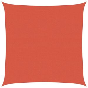 vidaXL Tieniaca plachta 160 g/m&sup2; tehlovočerven&aacute; 7x7 m HDPE