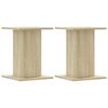 vidaXL Stojany na reproduktor 2ks dub sonoma 30x30x40 cm kompoz. drevo