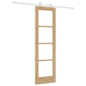 vidaXL Posuvn&eacute; dvere ORKDAL 61 x 198,5 cm Pr&iacute;rodn&aacute;