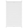 vidaXL Plisovan&aacute; roleta 70 x 125 cm, biela