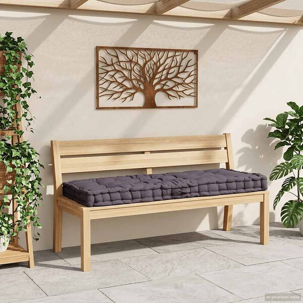 vidaXL Podložka na paletov&yacute; n&aacute;bytok 120x80x10 cm, antracitov&aacute;