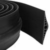 vidaXL Podlahov&aacute; tesniaca hmota pre gar&aacute;ž 155 x 28 mm 2 m EPDM guma