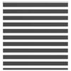 vidaXL Zebra roleta čierna 145x150 cm &scaron;&iacute;rka l&aacute;tky 140,9cm polyester