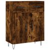 vidaXL Komoda dymov&yacute; dub 69,5x34x90 cm kompozitn&eacute; drevo