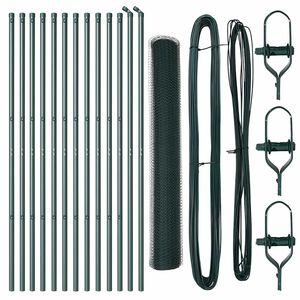 vidaXL Stĺp na plot. Zelen&aacute;