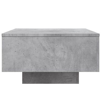 vidaXL Konferenčný stolík betónovo sivý 55x55x31 cm kompozitné drevo
