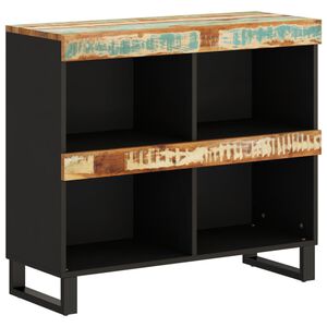 vidaXL Bočn&aacute; skrinka 85x33x75 cm mas&iacute;vne recyklovan&eacute; drevo