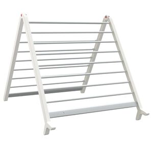 vidaXL Su&scaron;iaci stojan na vaňu v&yacute;suvn&yacute; 53-90 cm hlin&iacute;k