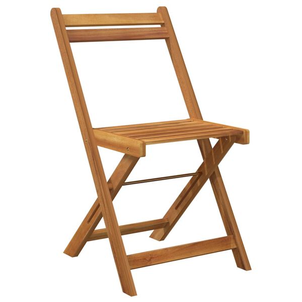 vidaXL 3-dielna skladacia bistro súprava akáciový masív