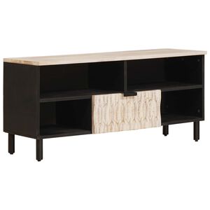 vidaXL TV skrinka Biele um&yacute;vanie dokončenie 100 x 33 x 46 cm