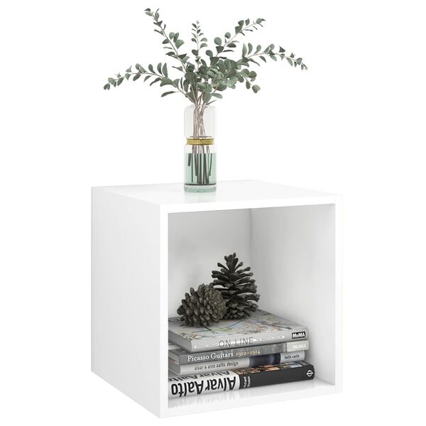 vidaXL N&aacute;stenn&eacute; skrinky 2 ks, biele 37x37x37 cm, kompozitn&eacute; drevo