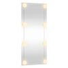 vidaXL N&aacute;stenn&eacute; zrkadlo s LED svetlami 50x100 cm sklo obdĺžnikov&eacute;