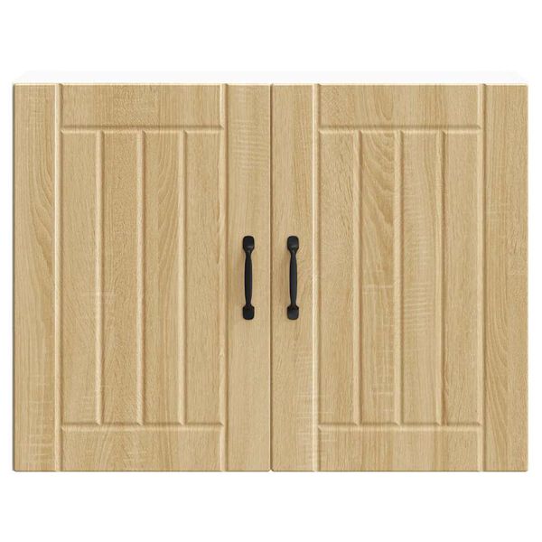 vidaXL Kuchynsk&aacute; n&aacute;stenn&aacute; skrinka Lucca, dub sonoma, kompozitn&eacute; drevo