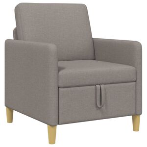 vidaXL Sofa s &uacute;ložn&yacute;m priestorom Sivohned&aacute; 72 x 78 x 87 cm Polyester
