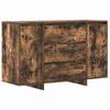 vidaXL Serv&iacute;rovacia skriňa Dymov&aacute; dub 120 x 41 x 75 cm