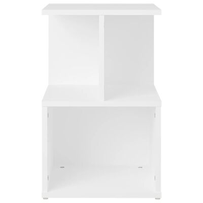 vidaXL Nočné stolíky 2 ks, biele 35x35x55 cm, kompozitné drevo