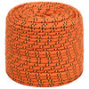 vidaXL Viac&uacute;čelov&eacute; &uacute;žitkov&eacute; lano 10 mm 50 m Oranžov&aacute; PP
