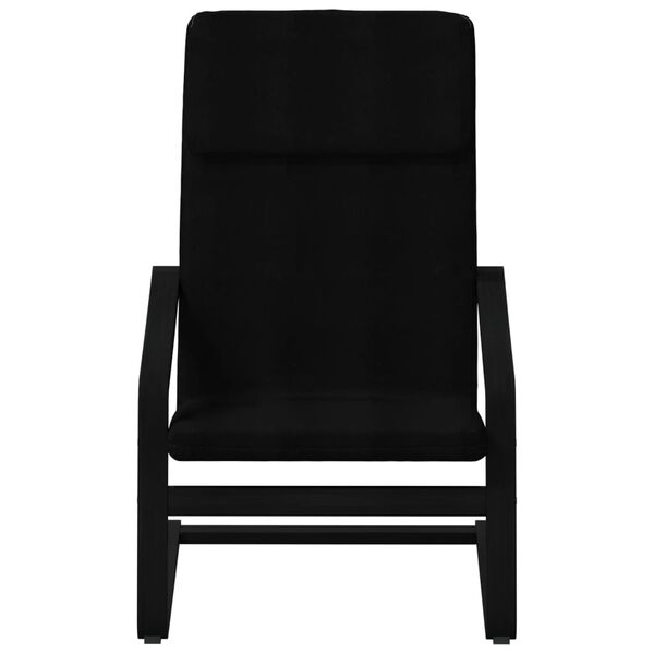 vidaXL Relaxačn&eacute; kreslo s podnožkou čierne l&aacute;tka