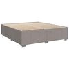 vidaXL Boxspring posteľ s matracom sivohned&yacute; 200x200 cm l&aacute;tka
