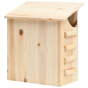 vidaXL Domček pre netopiere mas&iacute;vne jedľov&eacute; drevo 30x20x38 cm
