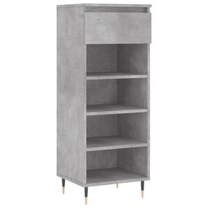 vidaXL Botn&iacute;k bet&oacute;novo siv&yacute; 40x36x105 cm spracovan&eacute; drevo
