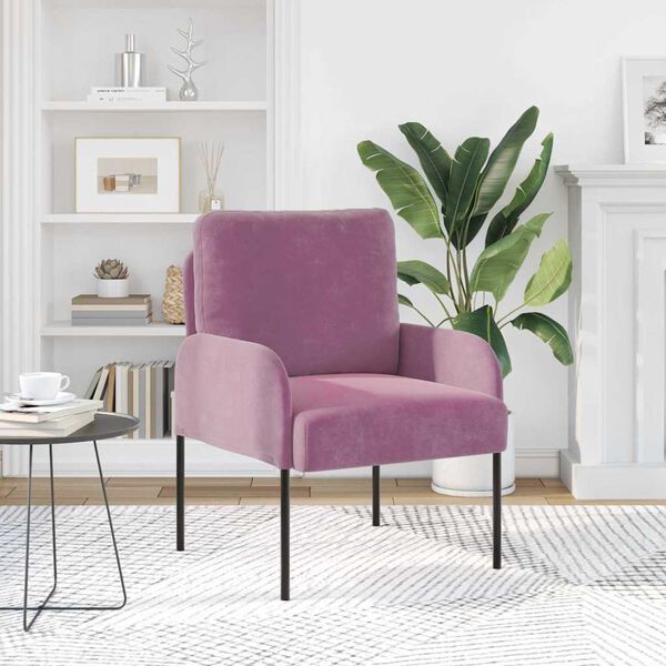 vidaXL Pohovky s vank&uacute;&scaron;om 55cm Fialov&aacute; Preglejka