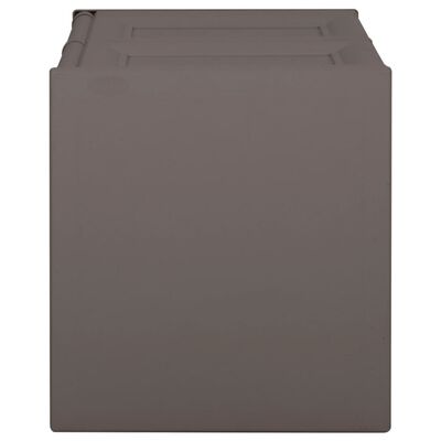 vidaXL Box na vankúše sivý 86x40x42 cm 85 L