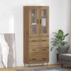 vidaXL Highboard Remeseln&yacute; dub 69,5 x 34 x 90 cm Kompozitn&eacute; drevo