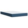 vidaXL Boxspring posteľ s matracom modr&aacute; 120x190 cm l&aacute;tka
