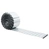 vidaxl Obrubn&iacute;k tr&aacute;vnika 10 m x 10 cm Pozinkovan&aacute; oceľ Strieborn&aacute;