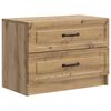 vidaXL Nočn&yacute; stol&iacute;k Dub artisan 62 x 34,5 x 44,5 cm Kompozitn&eacute; drevo